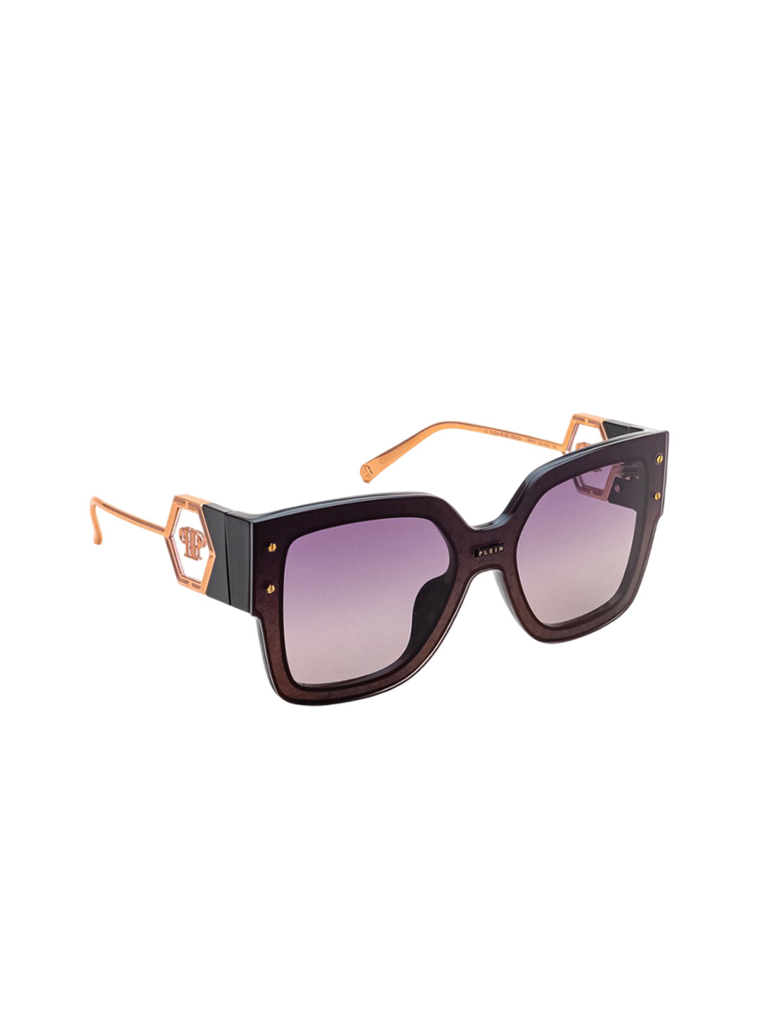 PHILIPP PLEIN Women Butterfly Sunglasses with UV Protected Lens SPP041M99Z42SG