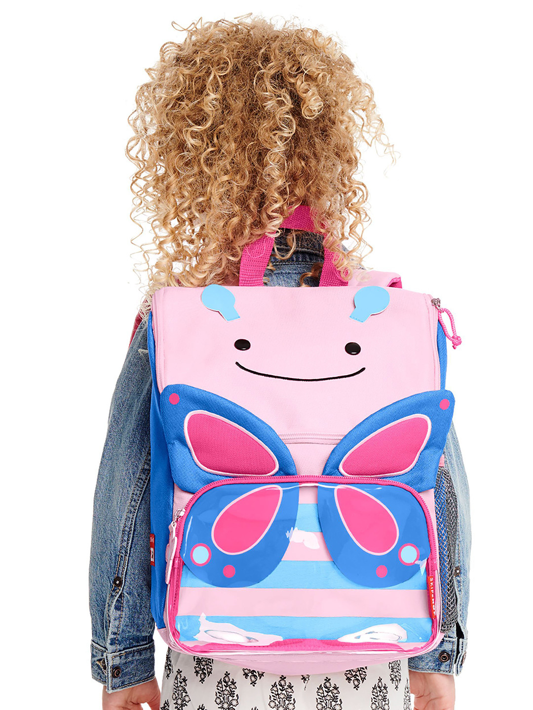 SKIP HOP Unisex Zoo Big Kid Backpack Butterfly 3Y to 6Y