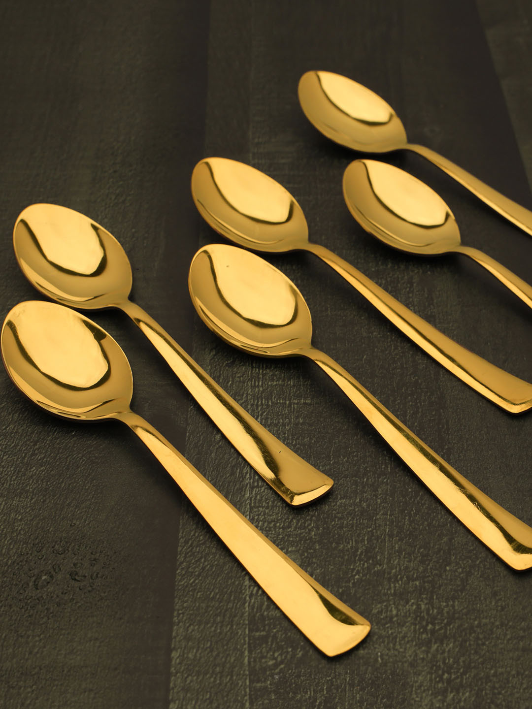 Parage Gold-Toned 6 Pieces Stainless Steel Spoons