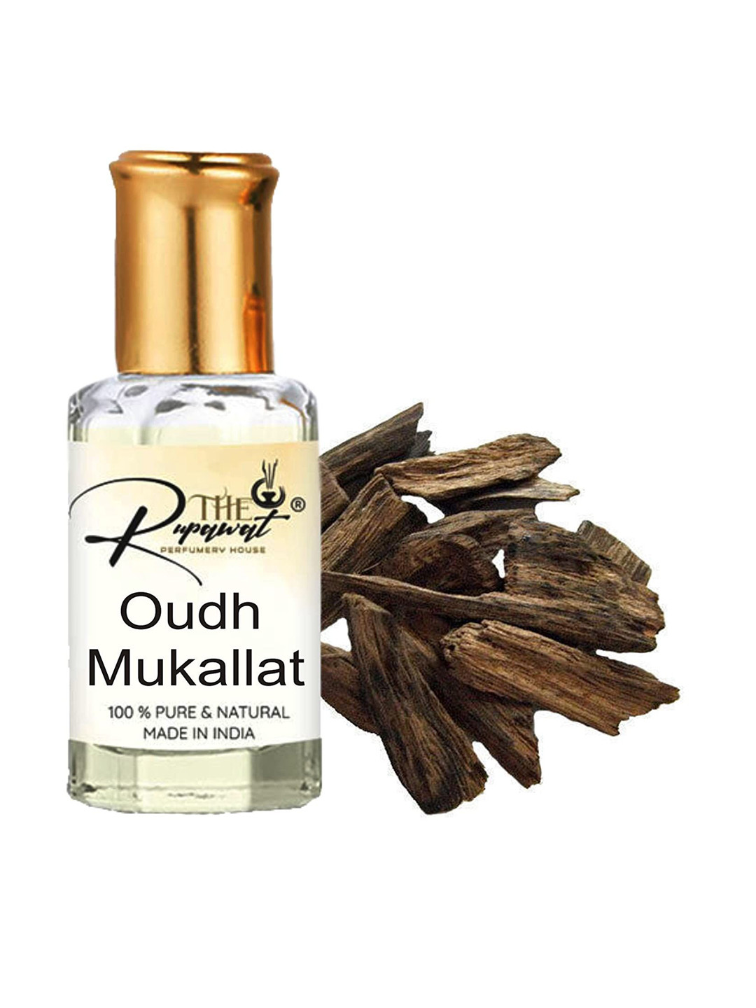 THE RUPAWAT Perfumery House Oudh Mukallat Alcohol Free Attar - 12 ml
