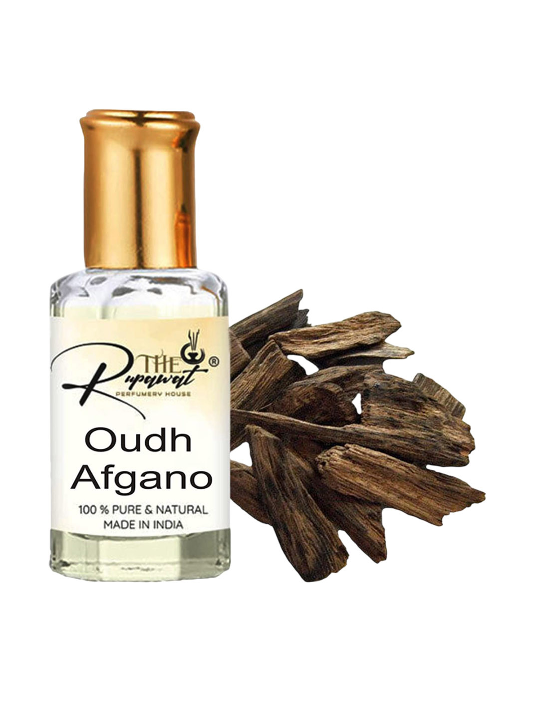 THE RUPAWAT Perfumery House Oudh Afgano Natural & Alcohol Free Attar - 12 ml