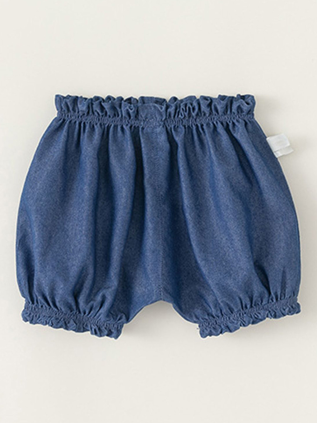 LULU & SKY Kids Loose Fit High-Rise Denim Shorts