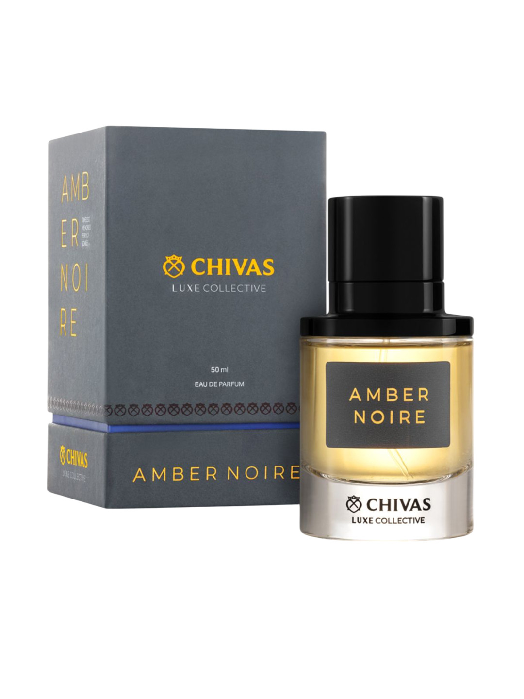 Fraganote Chivas Luxe Collective Amber Noire Long Lasting Eau De Parfum - 50 ml