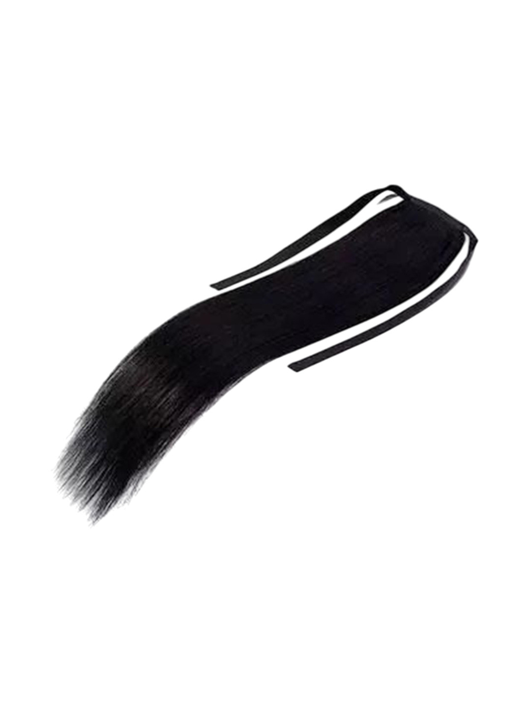 CRIBE Halo Straight Ribbon Ponytail Hair Extension - Black - 22 Inch