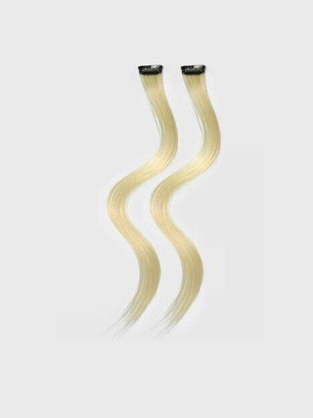 CRIBE Clip-In Straight Coloured Strand Hair Extension - Golden - 22 Inch