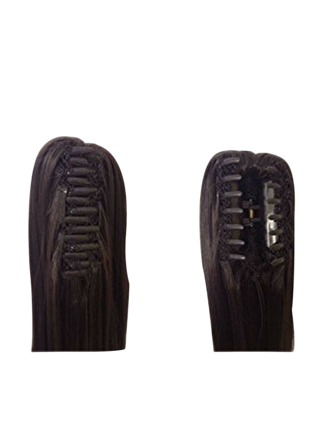 CRIBE Clip-In Ponytail Curly Hair Extension - 18 Inch - Black