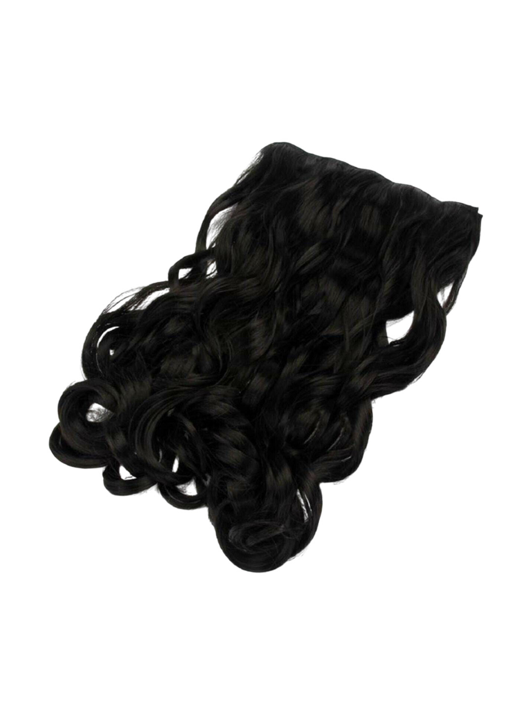 CRIBE Halo Ponytail Curly Hair Extension - 22 Inch - Black