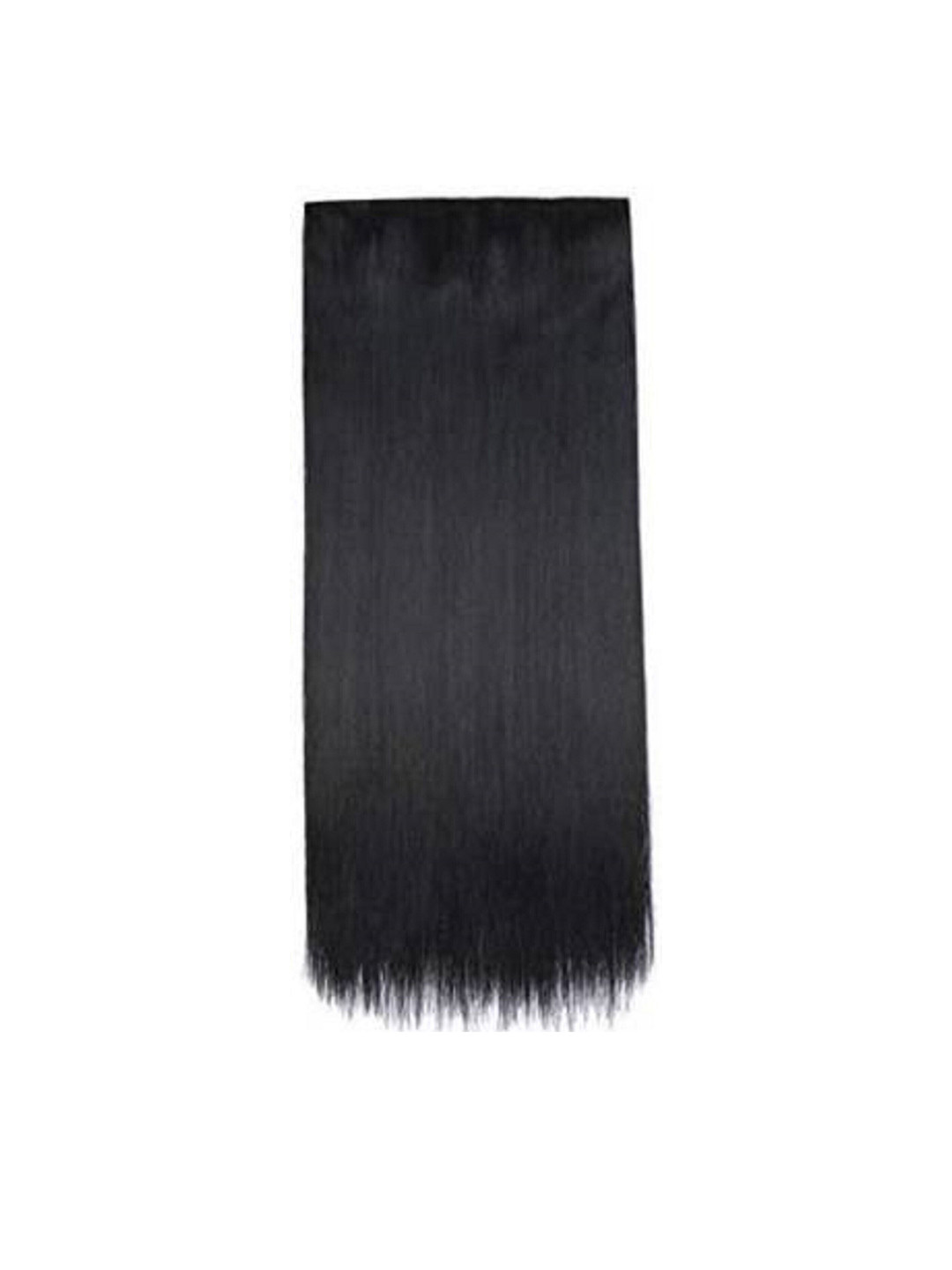 CRIBE Clip-In Straight Locks Hair Extension - Black - 22 Inch