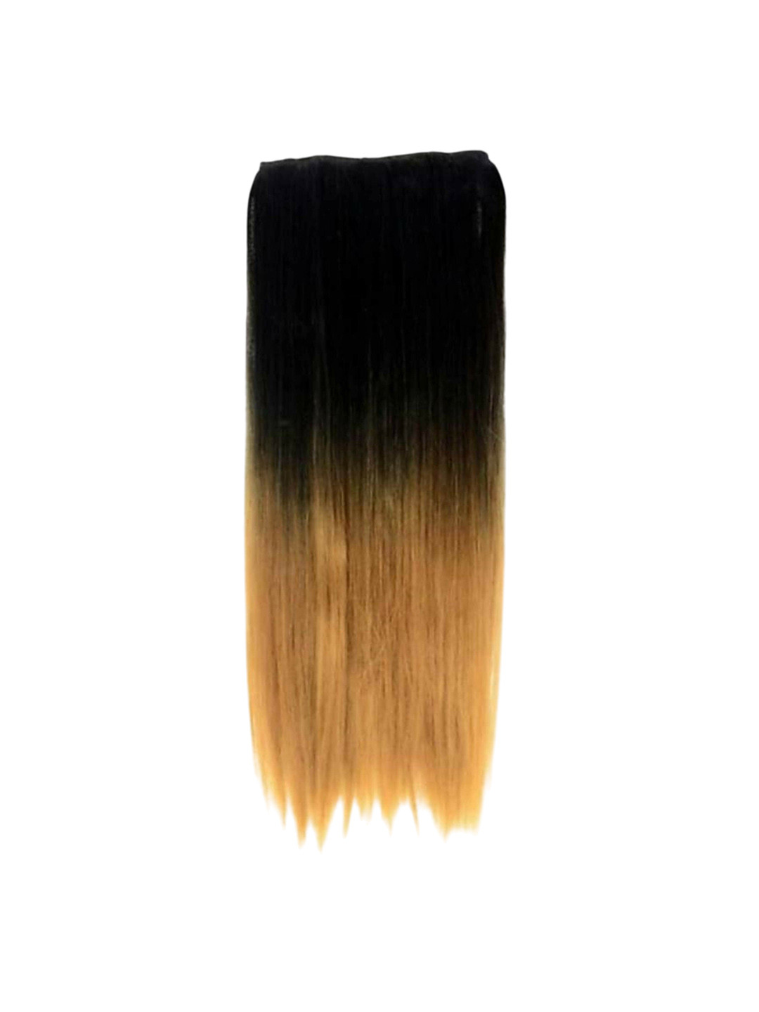 CRIBE Clip-In Ponytail Straight Hair Extension - Gold - 22 Inch