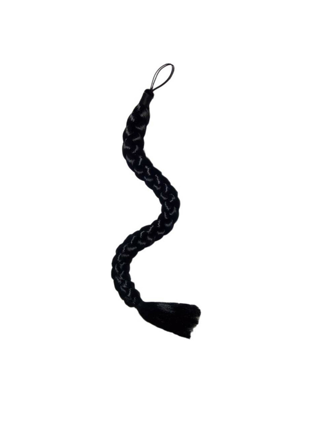 CRIBE Tape-In Straight Hair Twists Hair Extension - Black - 24 Inch