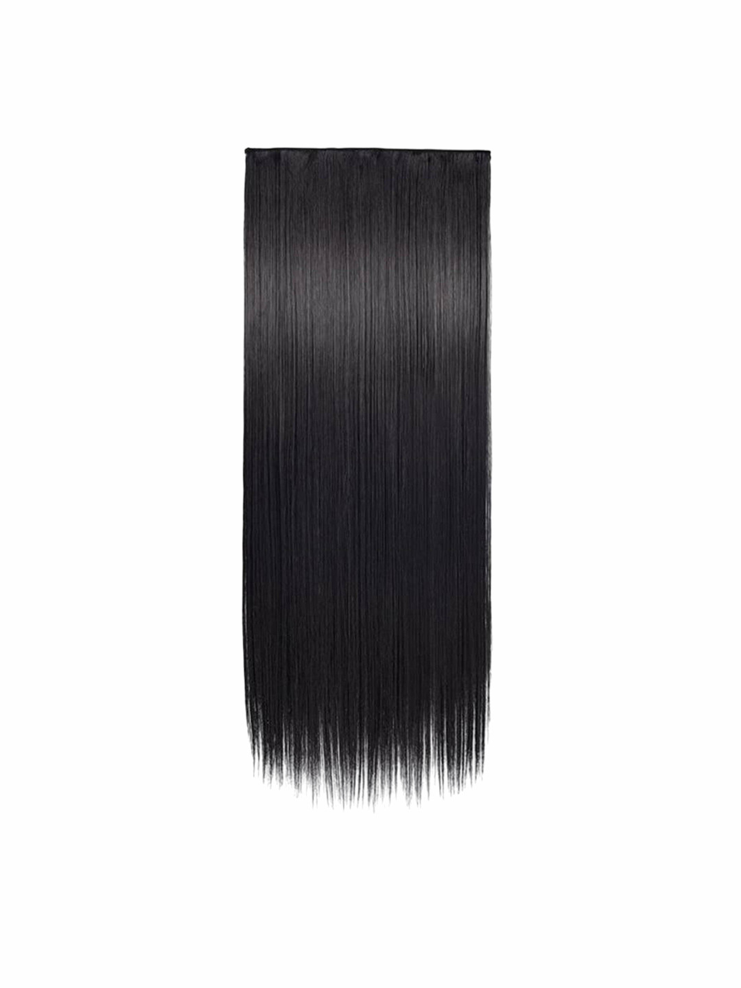 CRIBE Clip-In Straight Locks Hair Extension - Black - 24 Inch