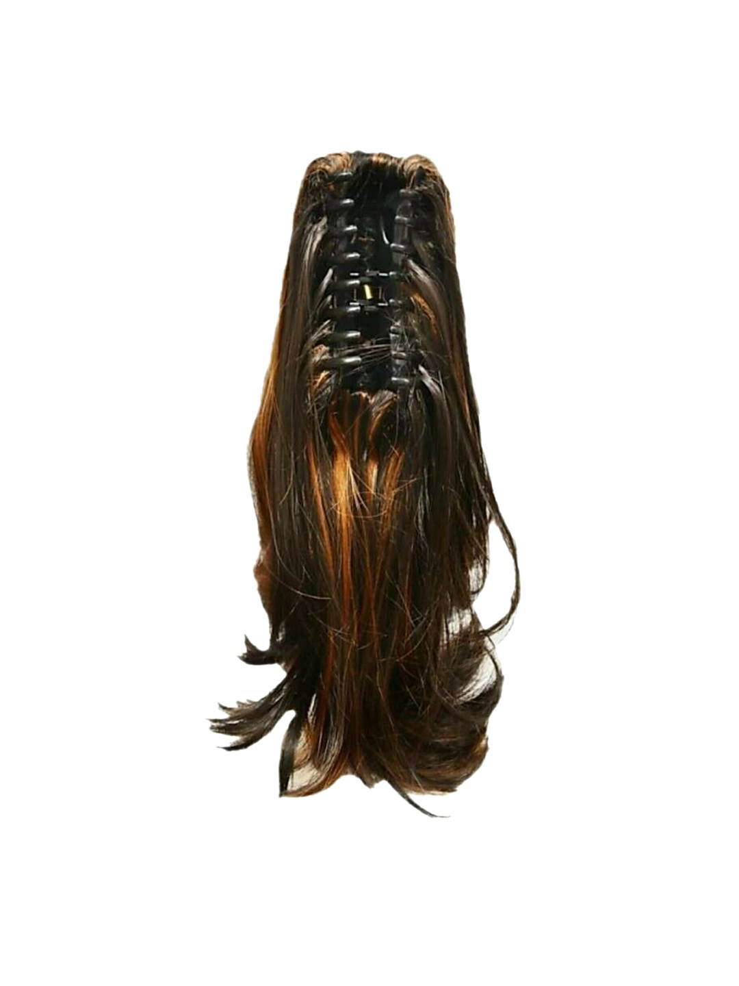 CRIBE Clip-In Straight Ponytail Hair Extension - Gold - 20 Inch