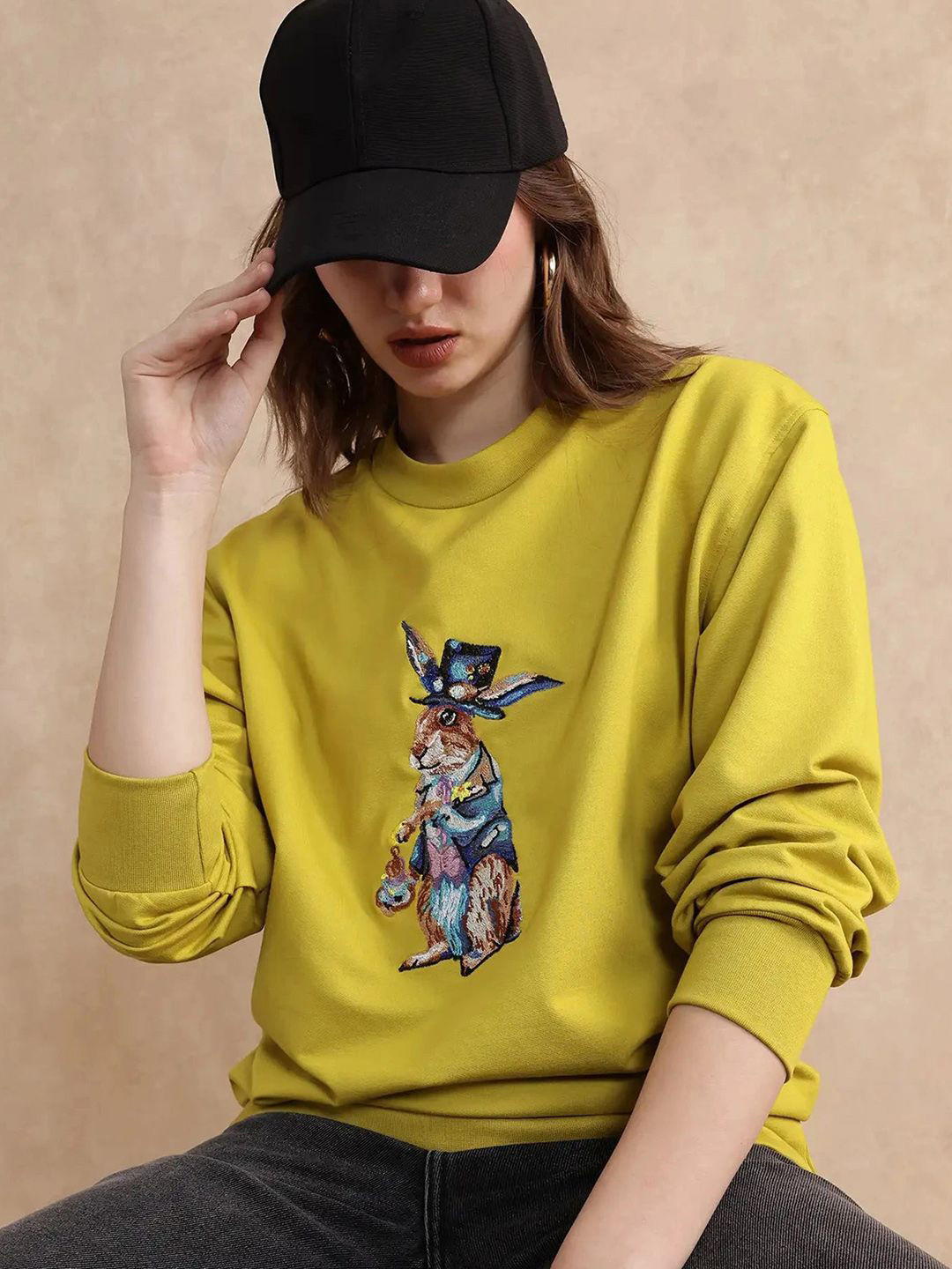 RAREISM Women RIB-1 Primary Green