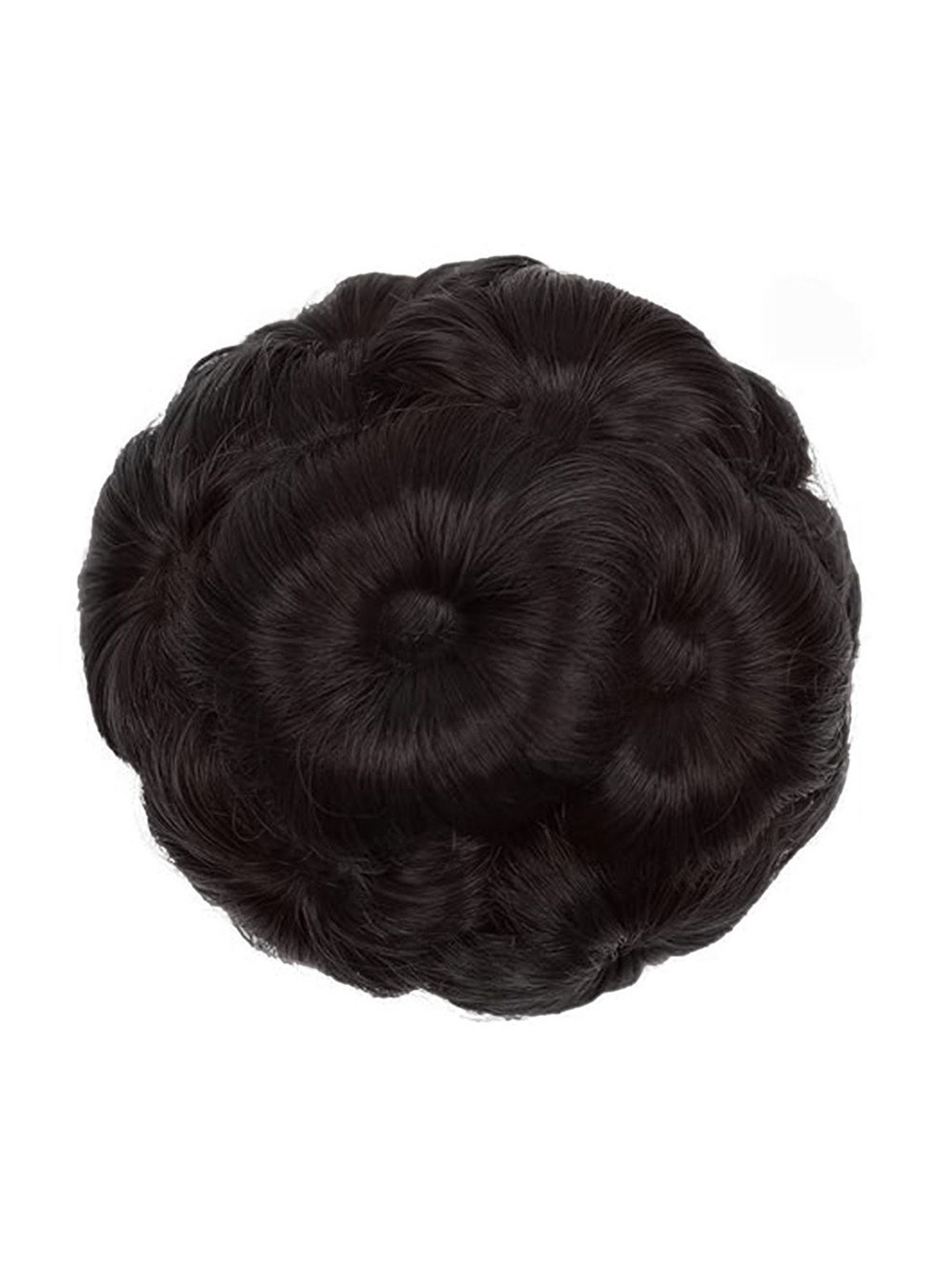 D-Divine Clip-In Curly Bun Hair Extension - Brown - 3.9 Inch