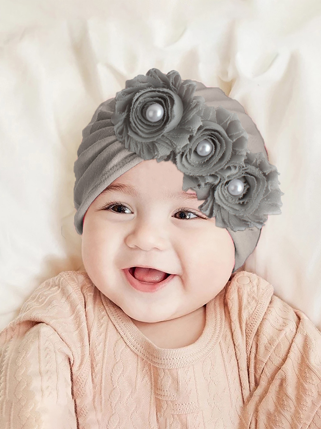 SYGA Kids Self Design Fashion Beanie
