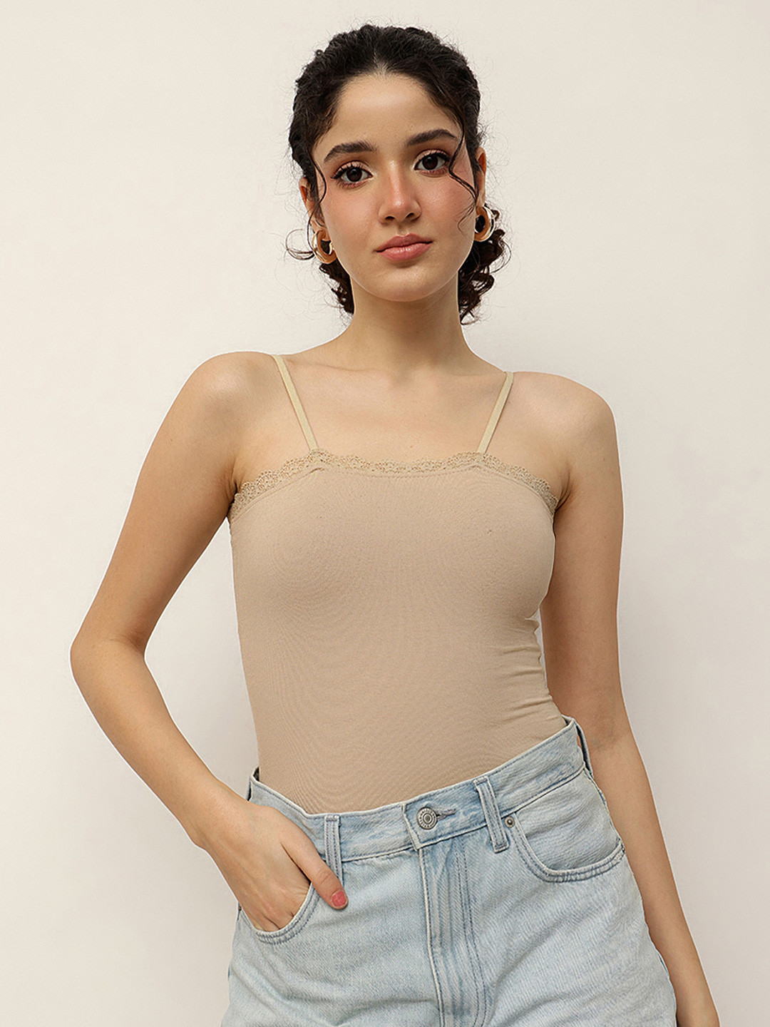 Espresso Women Non Padded Camisoles