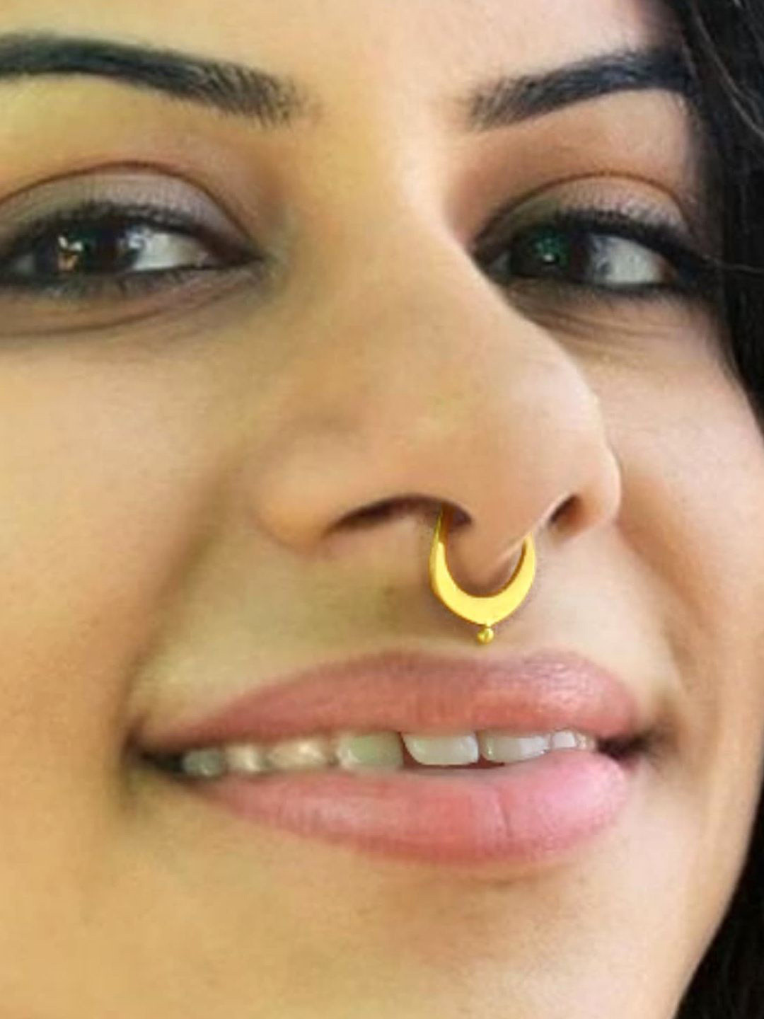 Sangria Timeless Septum No Piercing Nosepin