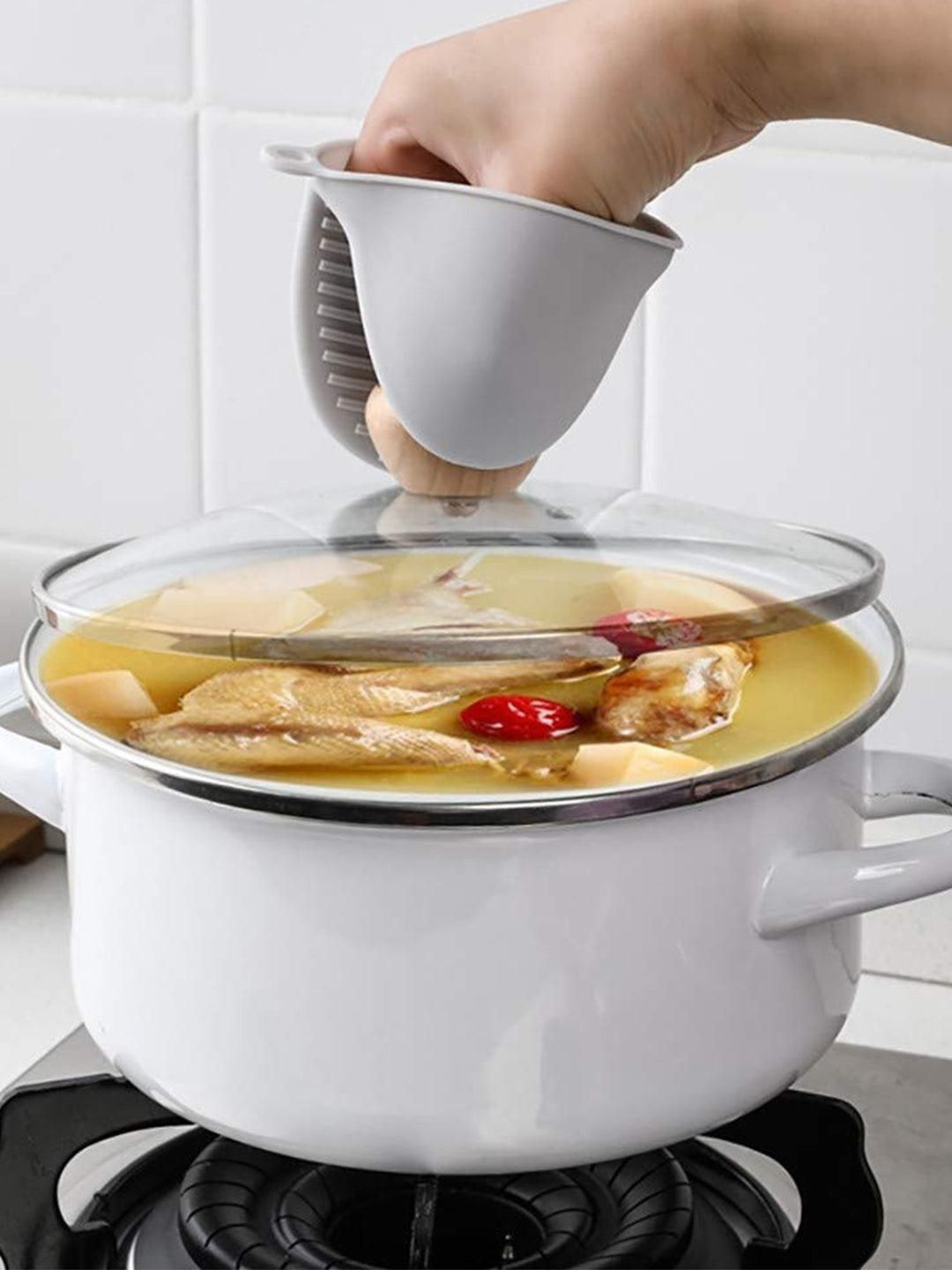 MARKET99 Silicone Pinch Grip Mitts