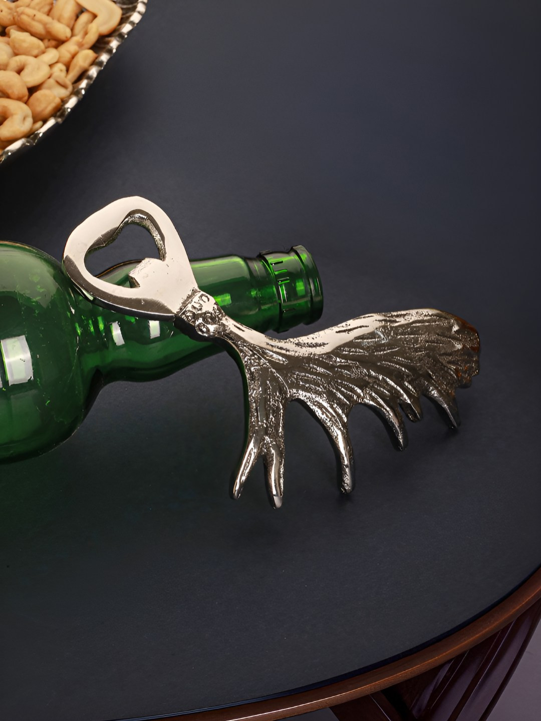 Troveas HornRidge Silver-Toned Bottle Opener
