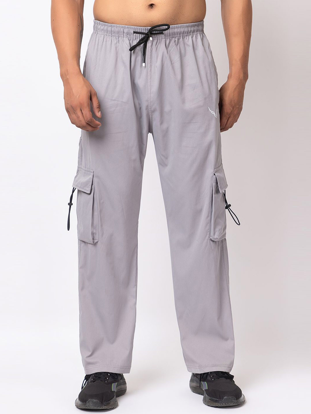 BUFFARO Men Cotton Mid Rise Track Pants