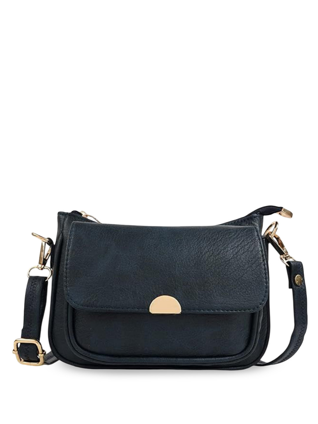 Lancer Women Textured Crossbody Leather Sling Bag