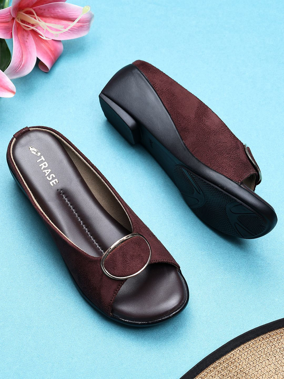 TRASE Women Wedge Peep Toes