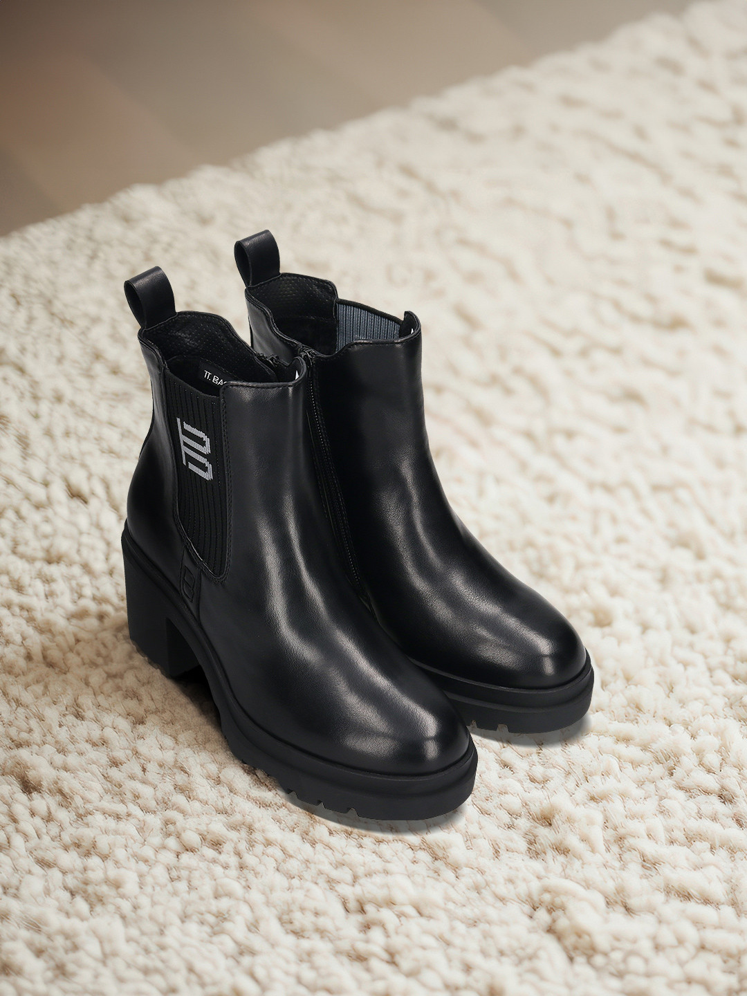 BAGATT Jessie Women Block Heeled Chelsea Boots