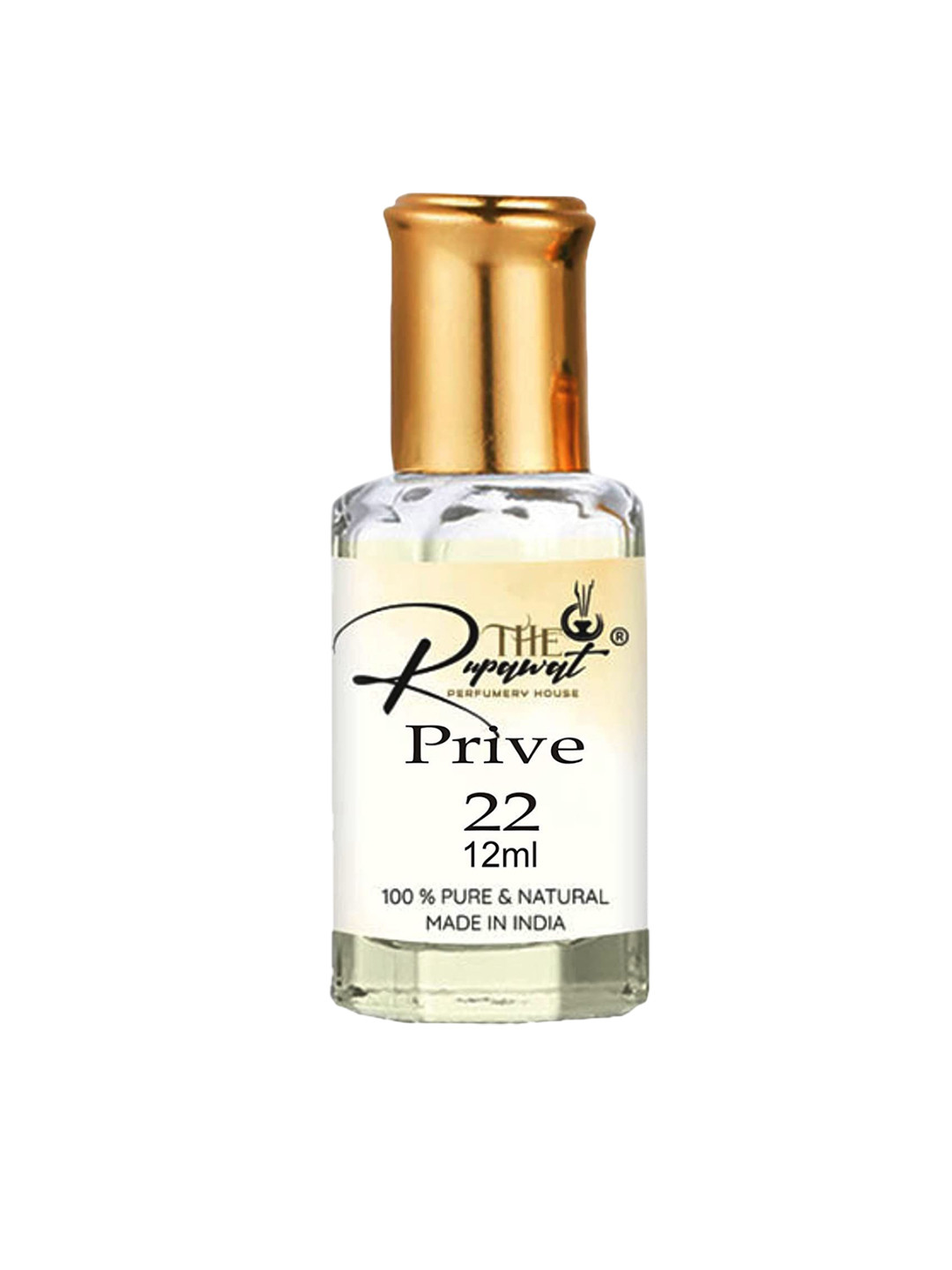 THE RUPAWAT Perfumery House Prive 22 100% Pure & Natural Alcohol Free Attar - 12 ml