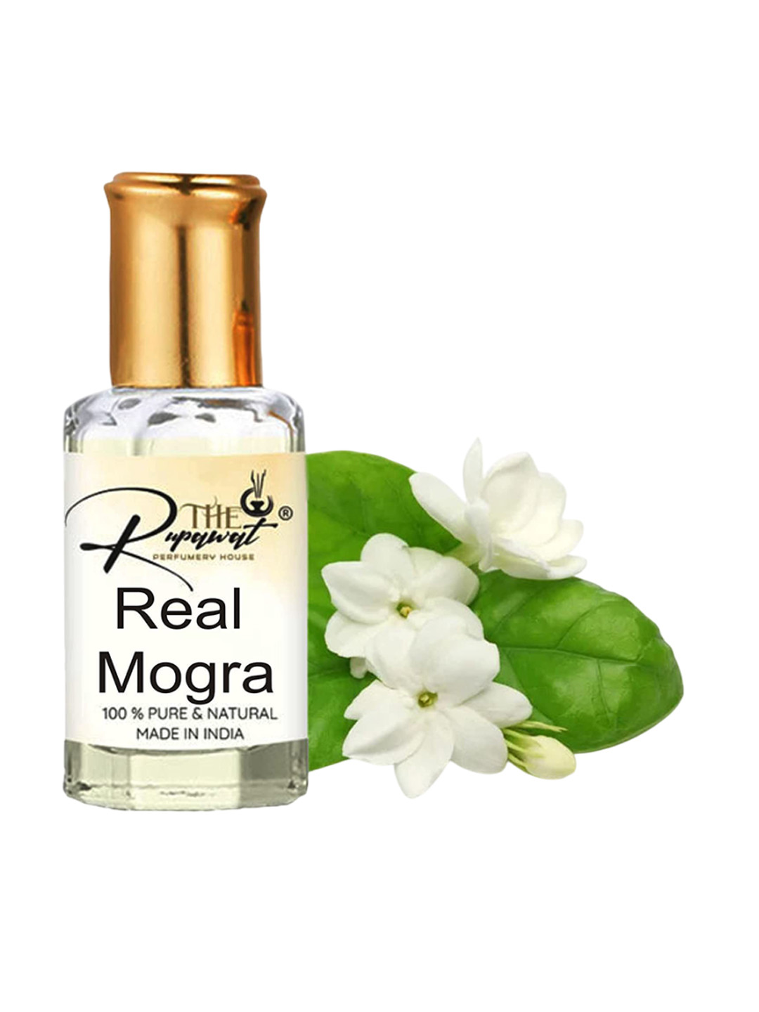 THE RUPAWAT Perfumery House Real Mogra Natural & Alcohol-Free Attar - 12 ml