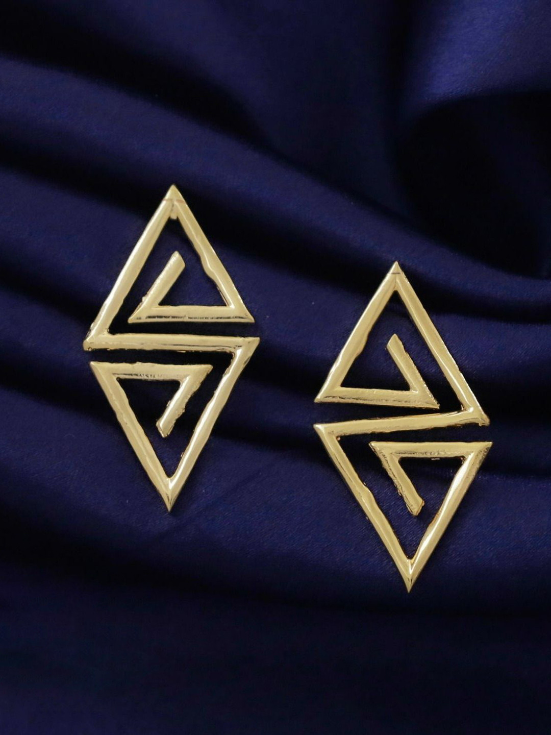 Adore By Priyanka Gold-Plated Contemporary Studs