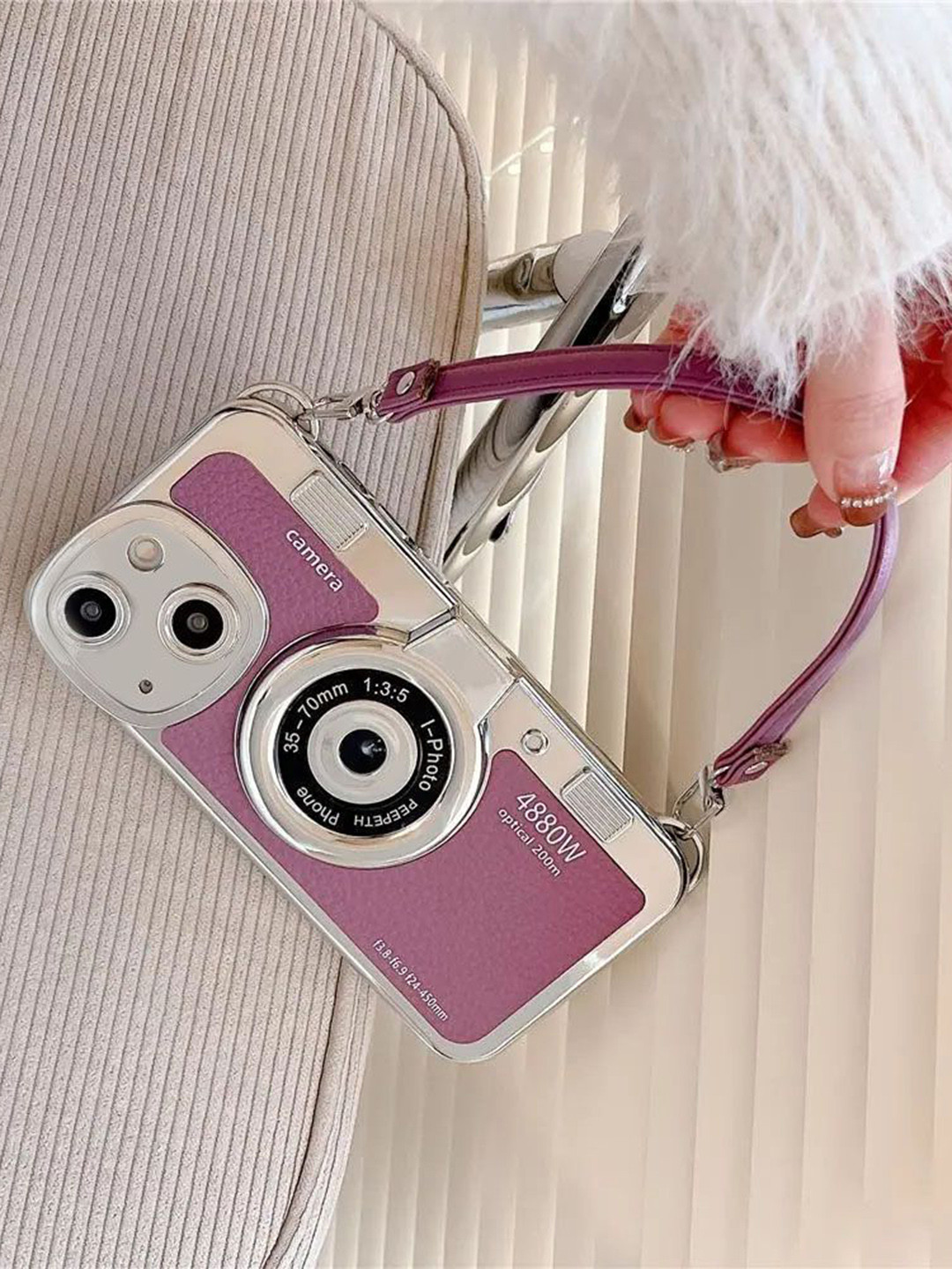 Luxury Kase LK106 3D iPhone 15 Back Case