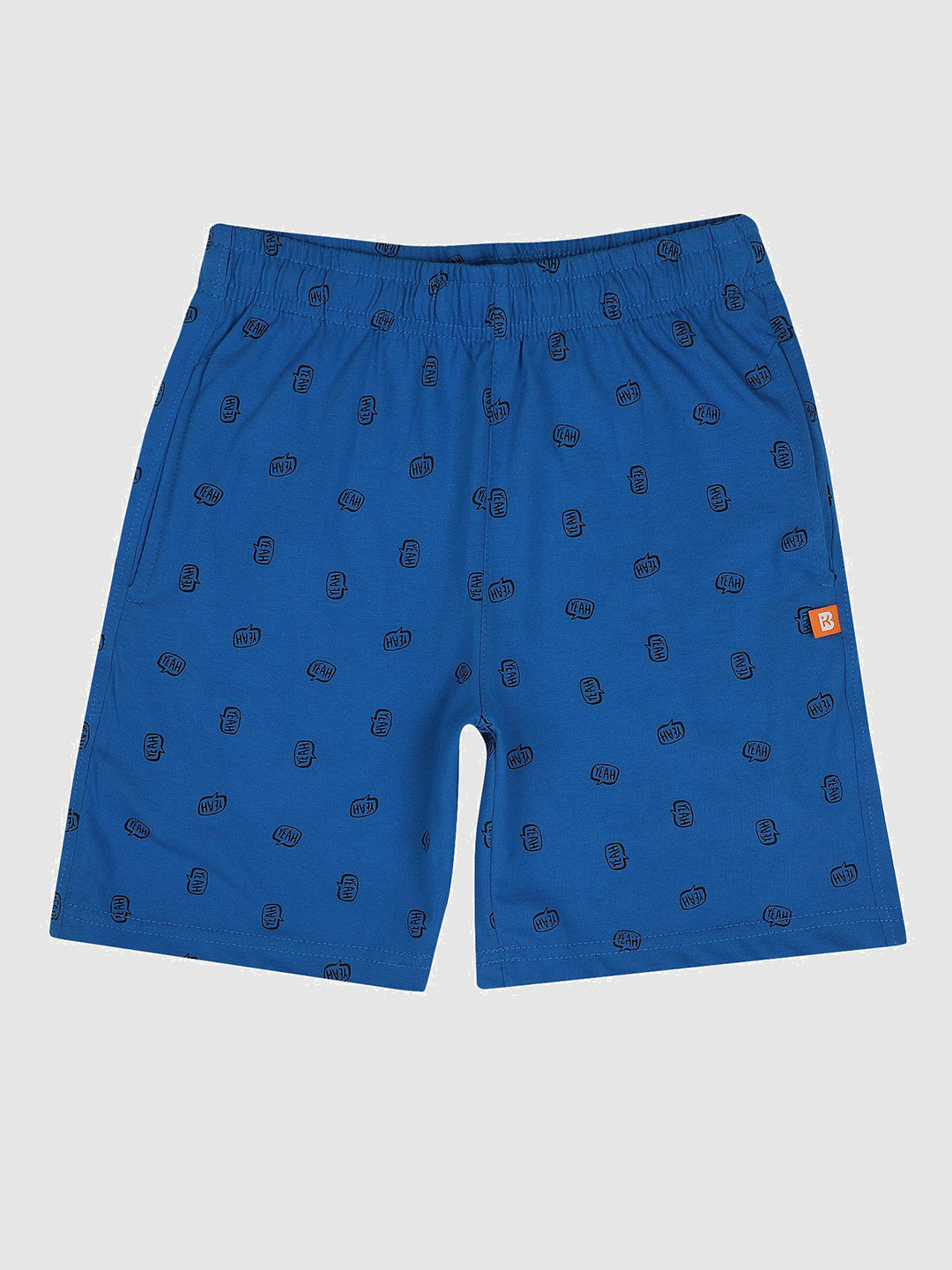 Bodycare Kids Boys Allover Print Royal blue Short