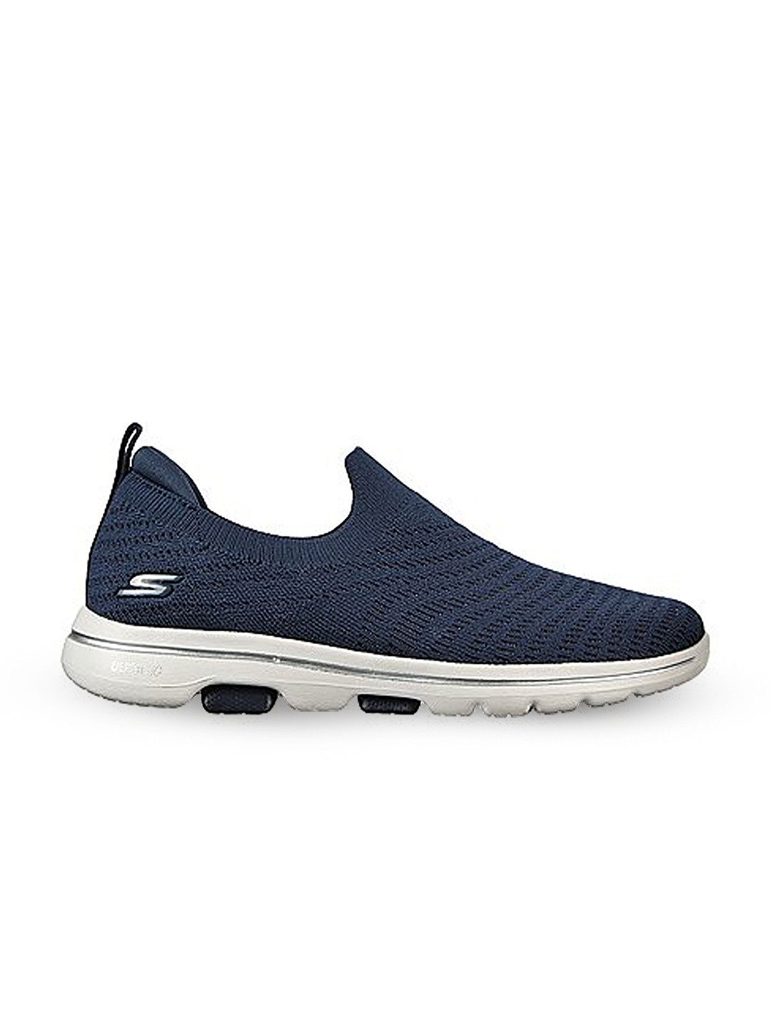 Skechers Go Walk 5 - Coastal View Men Lace Up Running Shoes