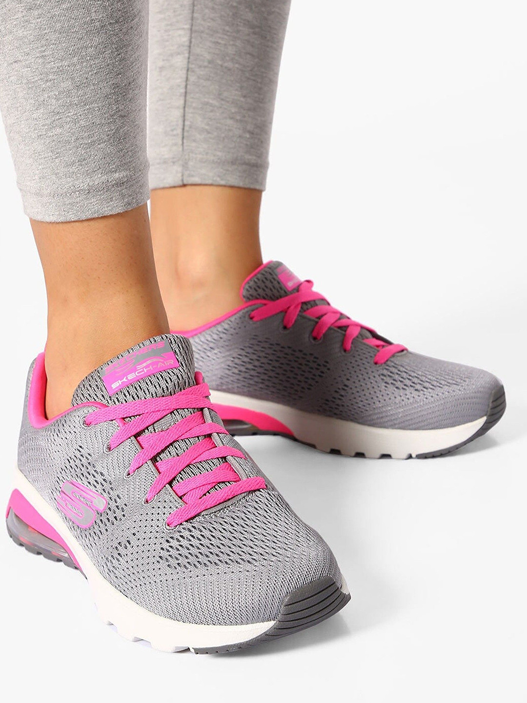 Skechers Women Evolver Lace Up Running Shoes