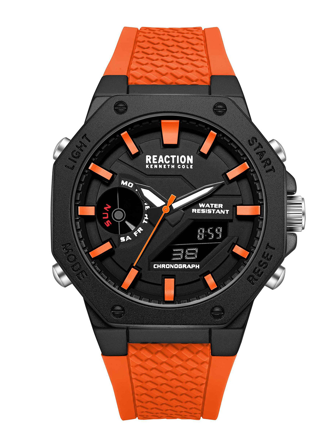 REACTION KENNETH COLE Men Dial & Straps Analogue Watch KRWGP0069102