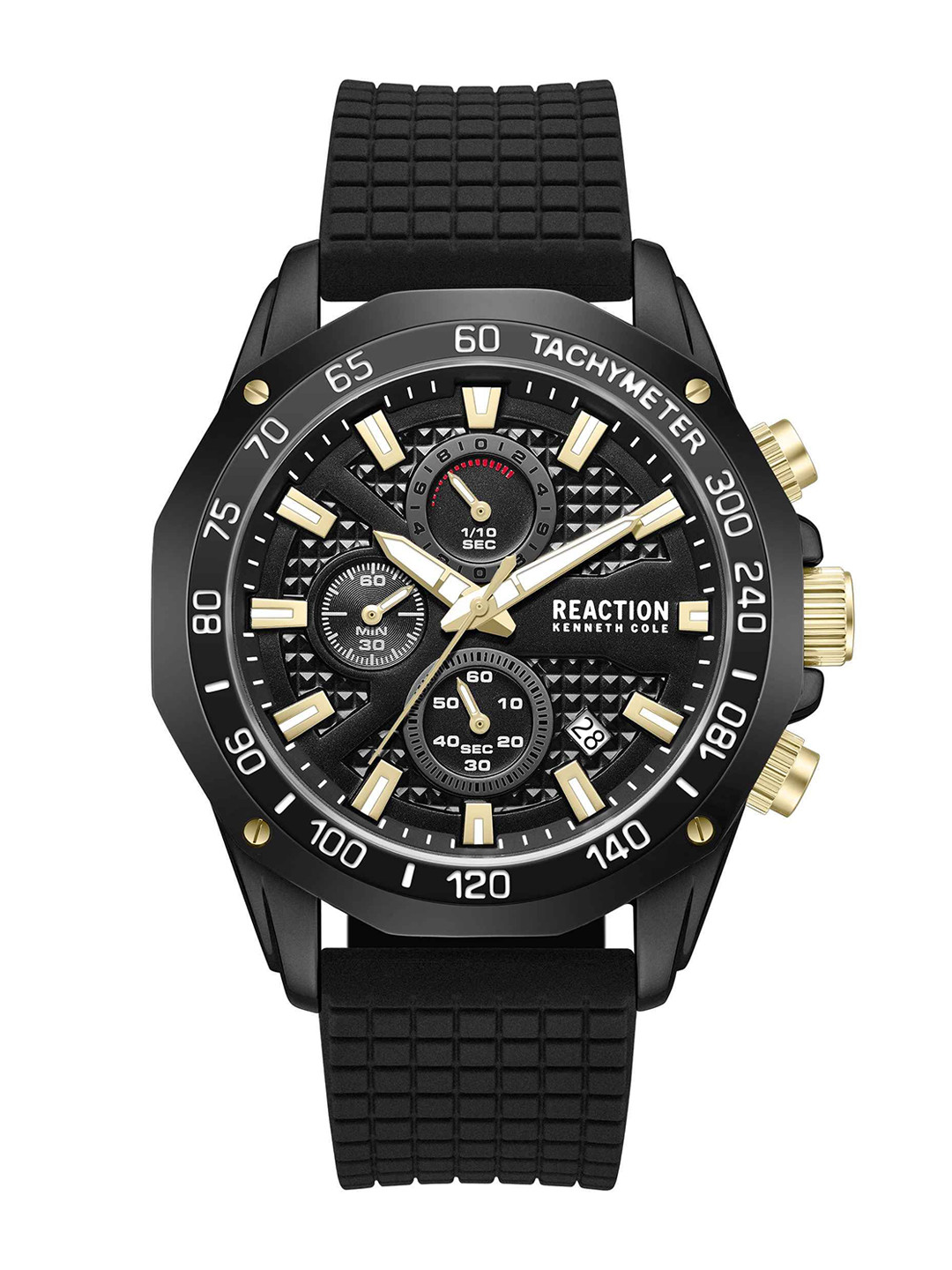 REACTION KENNETH COLE Men Skeleton Dial & Reset Time Analogue Watch KRWGO0069201