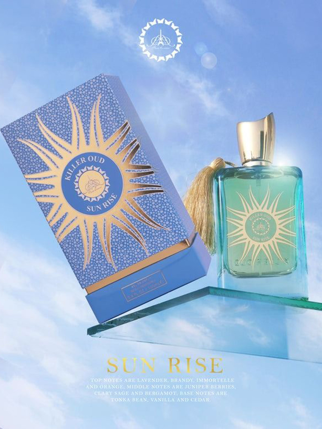 Paris Corner Perfumes Killer Oud Sunrise Long Lasting Eau De Parfum- 100 ml