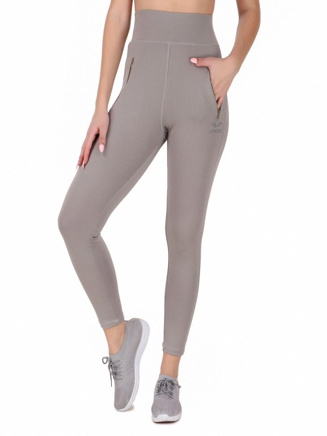 STYLESO Women Premium 4-Way Lycra Slim-Fit Tights