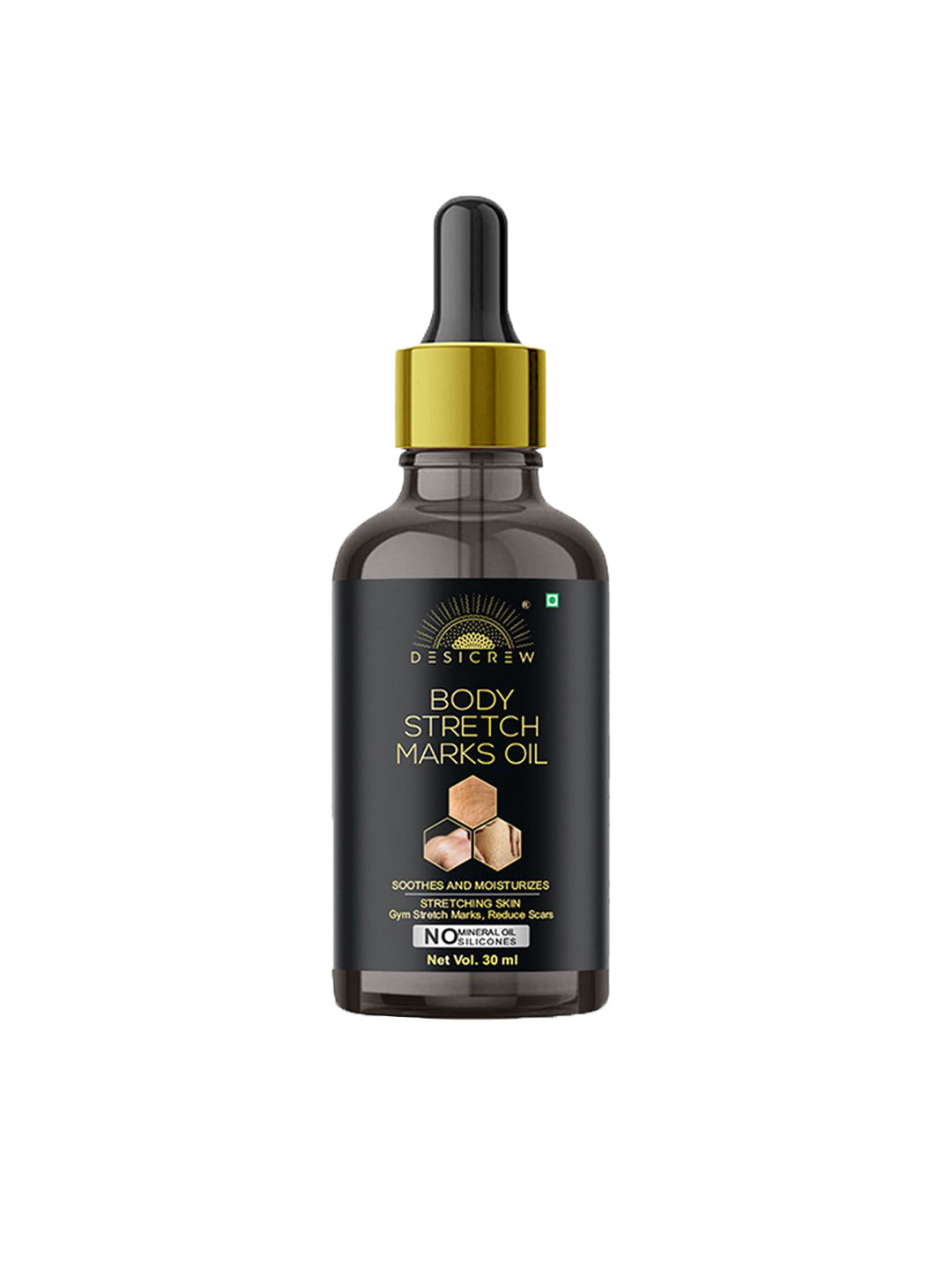 Desi Crew Body Stretch Marks Removal Oil - 30 ml