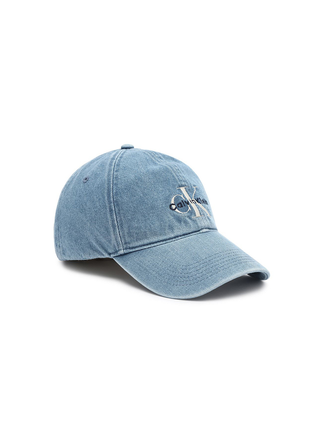 Calvin Klein Men Embroidered Baseball Cotton Denim Cap
