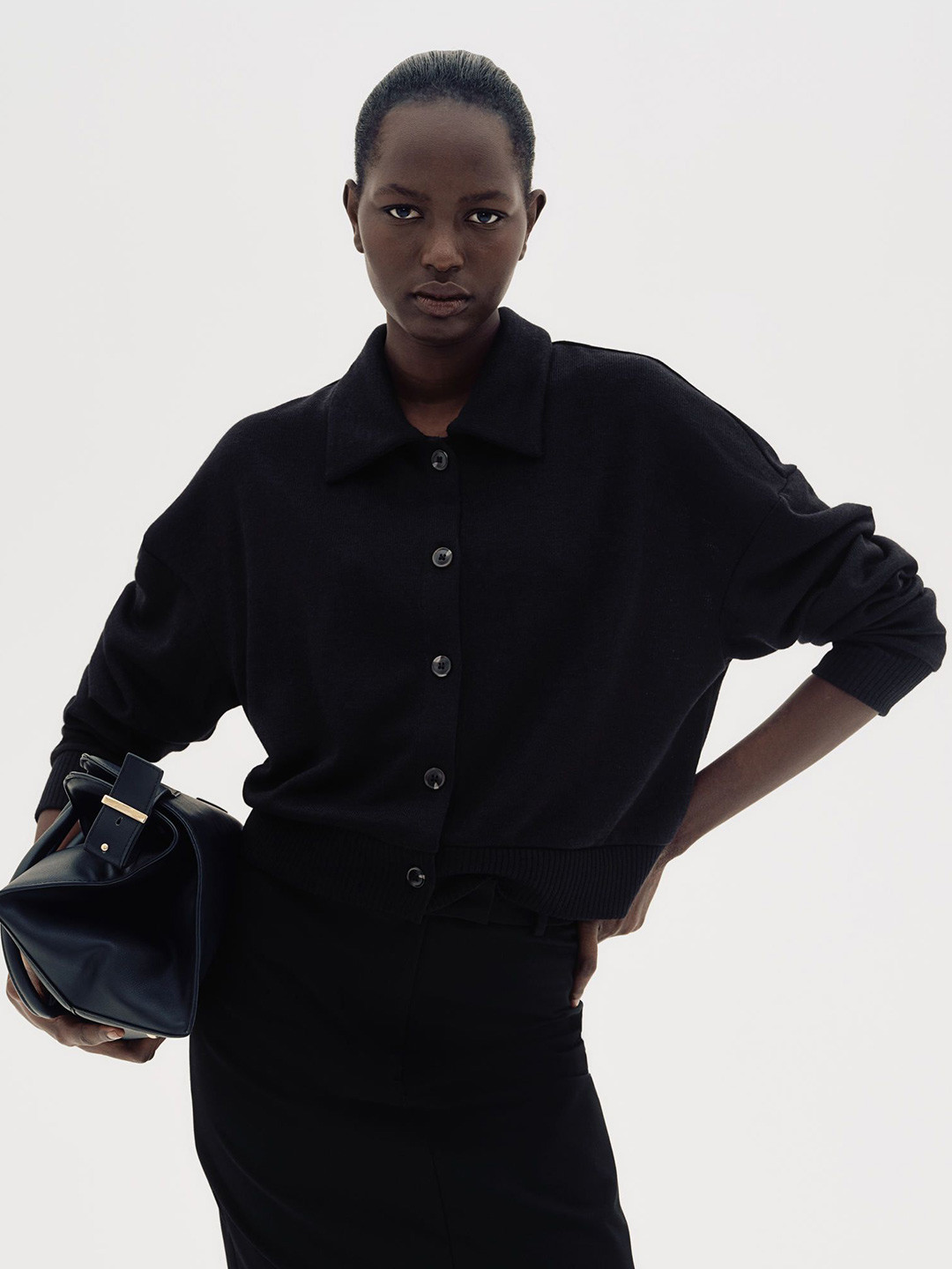 H&M Collared Cardigan