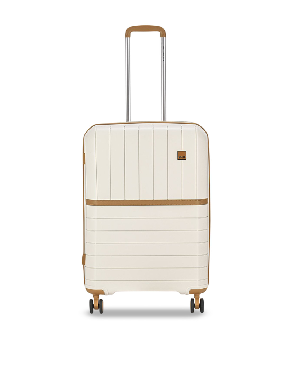 VIP Classic Textured Hard-Sided Medium Trolley Bag