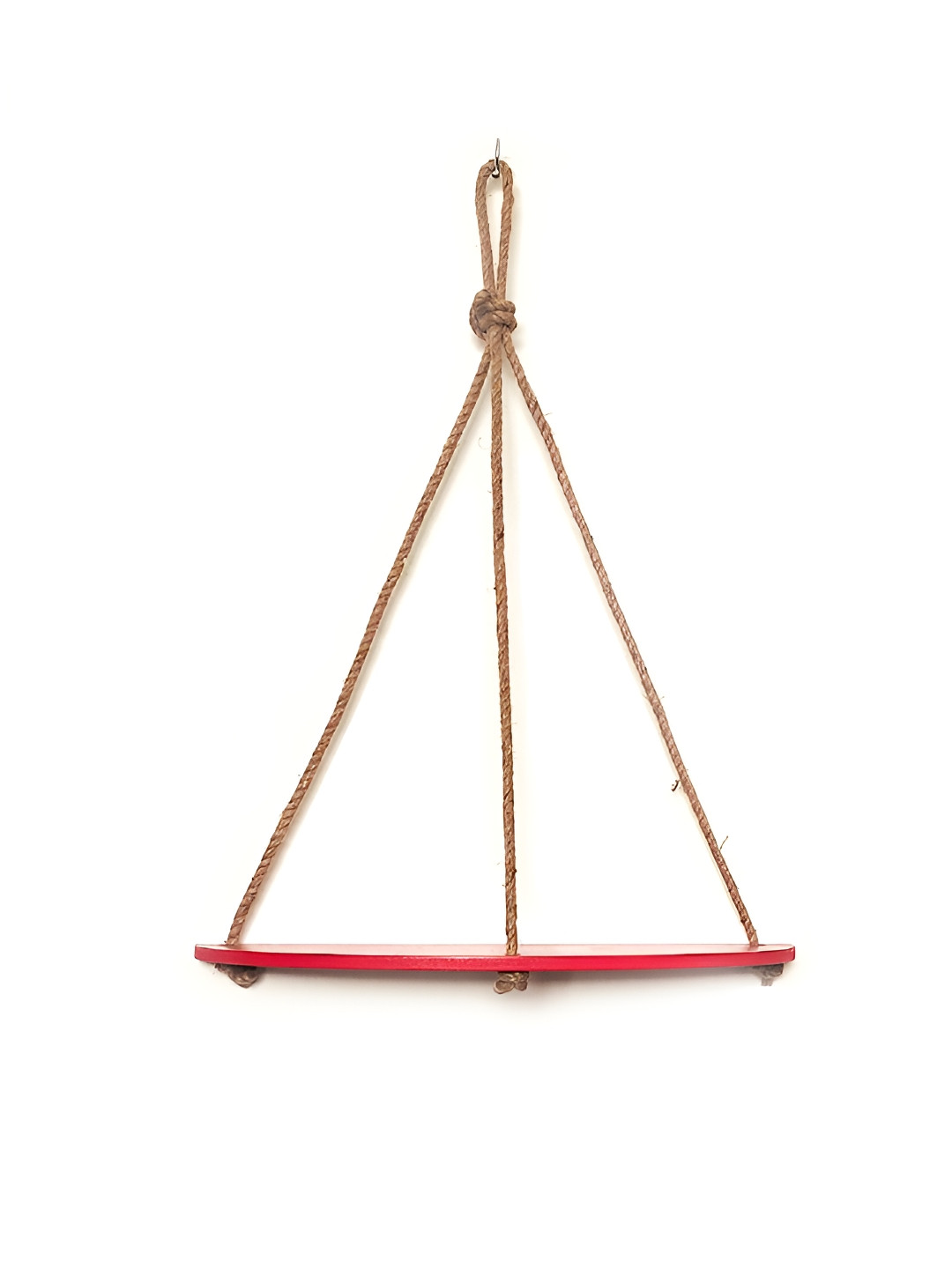 VAH Kya Bat Hai !! Maroon Wooden Floating Shelf