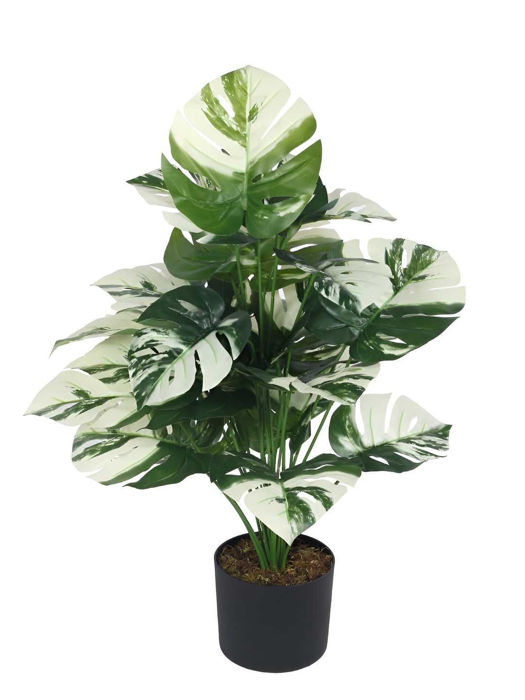 Home Bloom Green Monstera Deliciosa Artificial Plant With Pot