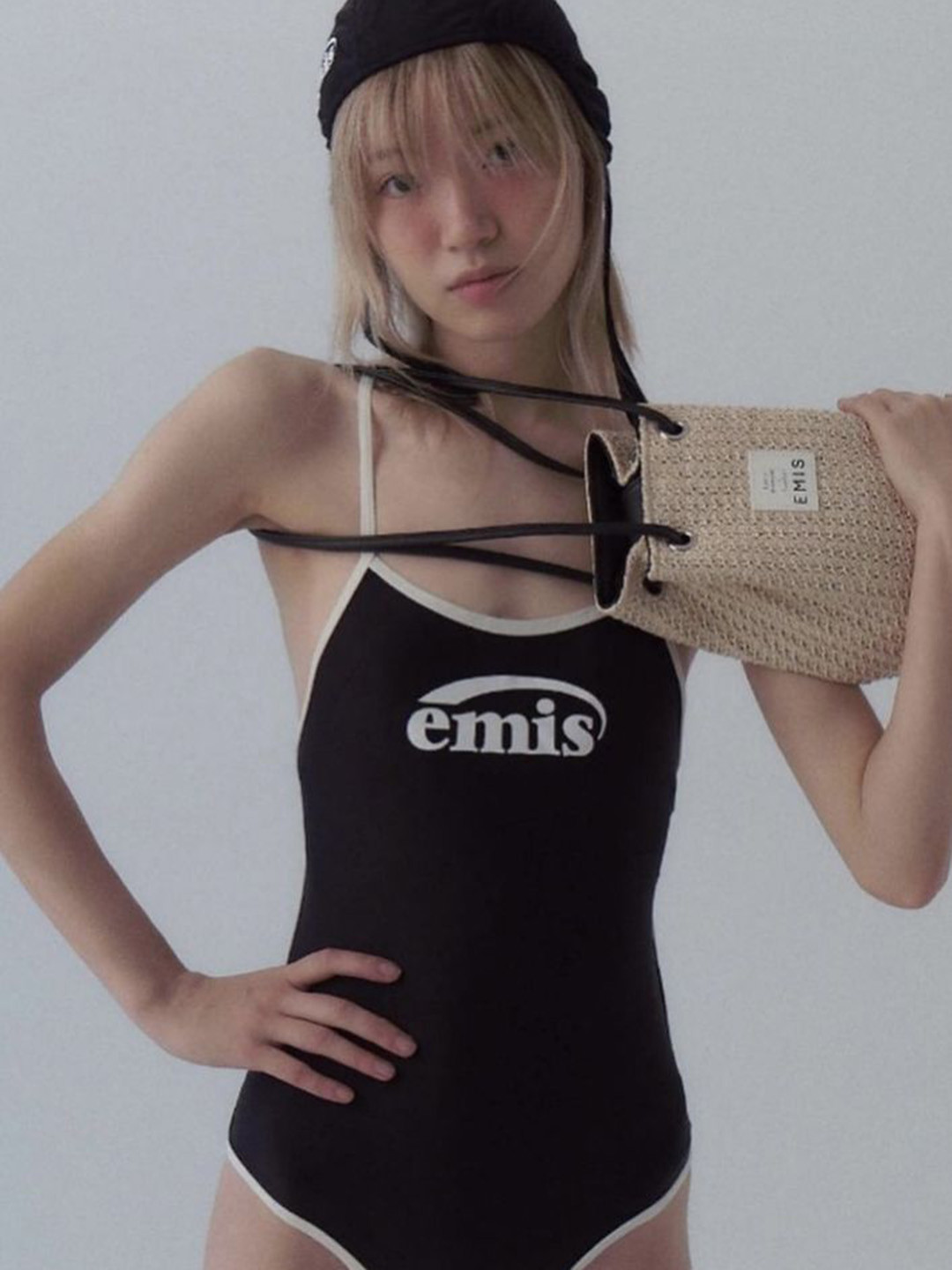 LULU & SKY Printed Open Back Swimsuit Swimwear