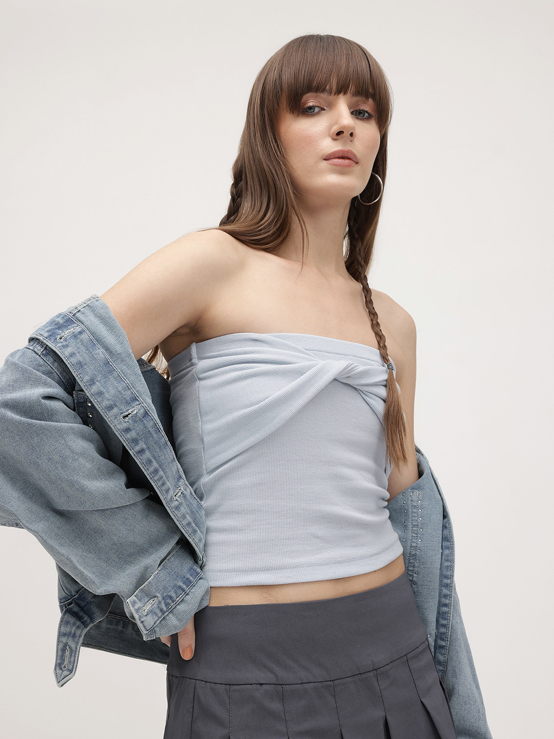 The Roadster Life Co. Twisted Tube Crop Top