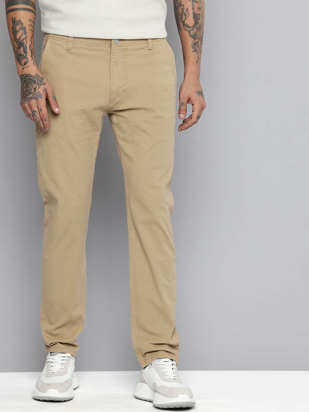 Levis Men Chinos Regular Fit Trousers