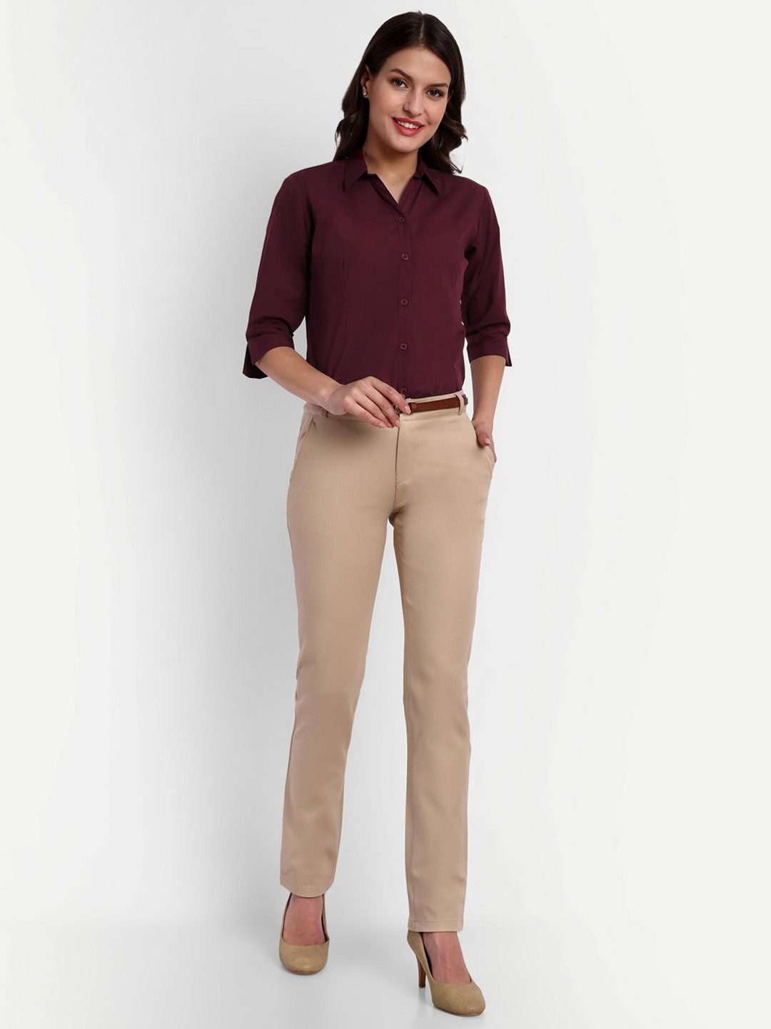 Blue Ronin Women Standard Opaque Party Shirt