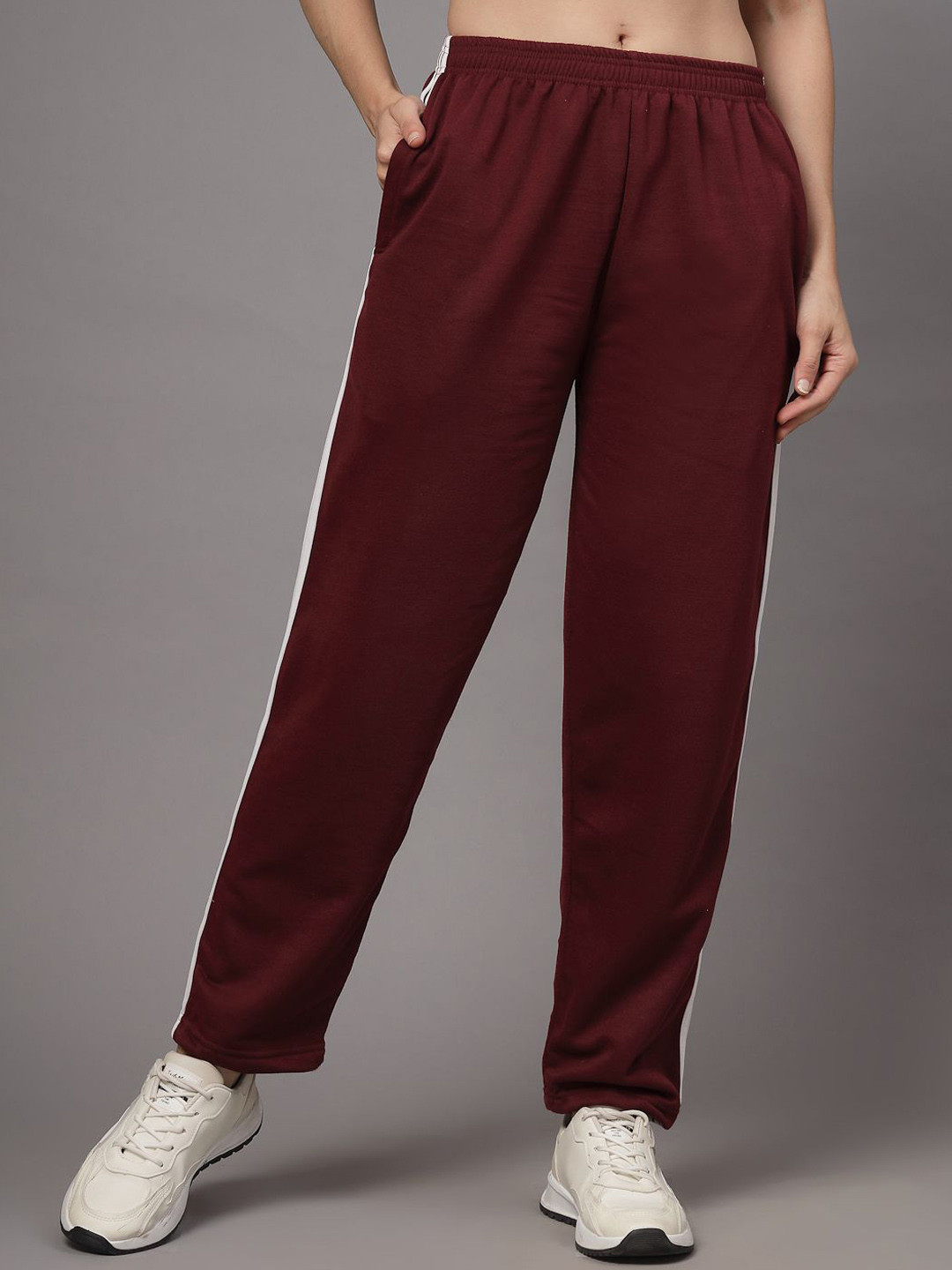 UZARUS Women Regular Fit Heavy Weight Winter Track Pants