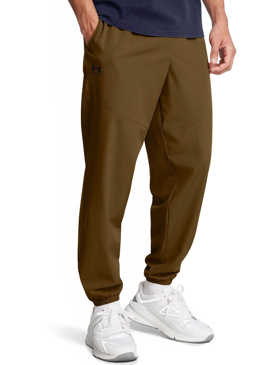 UNDER ARMOUR Men Vibe Slim-Fit Mid Rise Track Pants